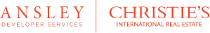 Joint logo for Ansley Developer Services and Christie's International Real Estate, part of the team to transform Panorama.